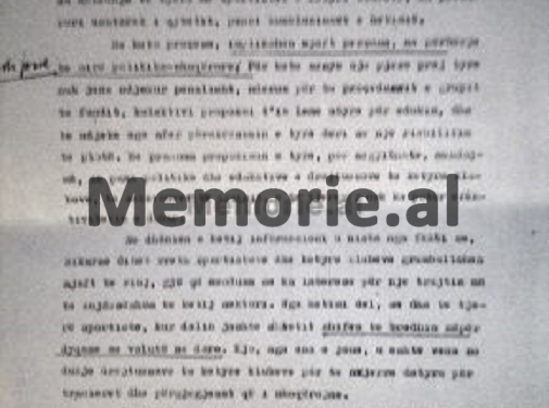 “Njazi Lleshi, Dodan Përmeti dhe Spiro Gjika, u dënuan për kontrabandë valute”…/Raporti sekret për Komitetin Qendror