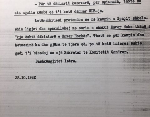 Letra e gazetarit dhe shkrimtarit Halil Laze për Enverin: Si më propozuan në burgun e Spaçit,për spiun birucash