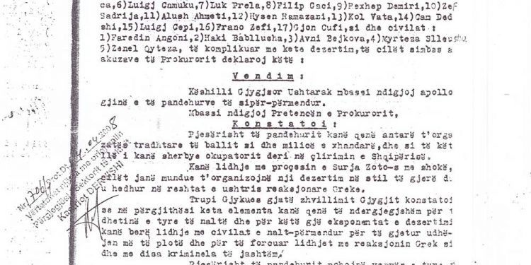 “Aprovoj ekzekutimin e Fahredin Angonit”/Dokumenti me firmën e Enverit