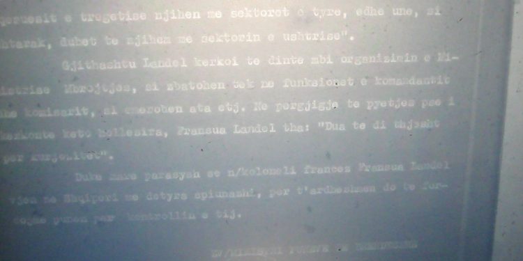 Përgjimet e Shtëpisë me Gjethe për Ambasadat /Raporti sekret i Feçor Shehut për Hysni Kapon: Nënkoloneli francez, Landel, fotografon objekte ushtarake, kurse përkthyesja bullgare, Marionva, flet për  jugosllavët…