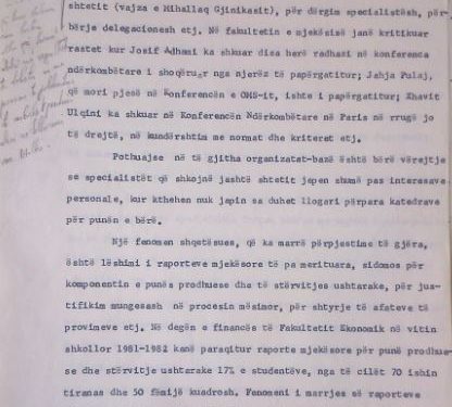 Raporti sekret për Komitetin Qëndror: Tritan Shehu me figurë morale-politike jo të mire….