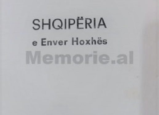 The deeds of the Albanian dictator in the unknown book “Albania of Enver Hoxha”, by TANJUG journalists, published in Belgrade in the 81st …