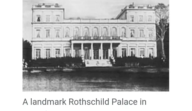 Familja me Origjinë hebraike Rothschild, që investoi për ekonominë evropiane