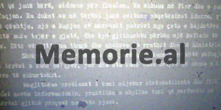 Raporti sekret i Drejtorit të Sigurimit, Feçor Shehu, për dy dramaturgët e njohur, Fadil Kraja dhe Naum Prifti: Dramat e tyre janë me përmbajtje armiqësore…