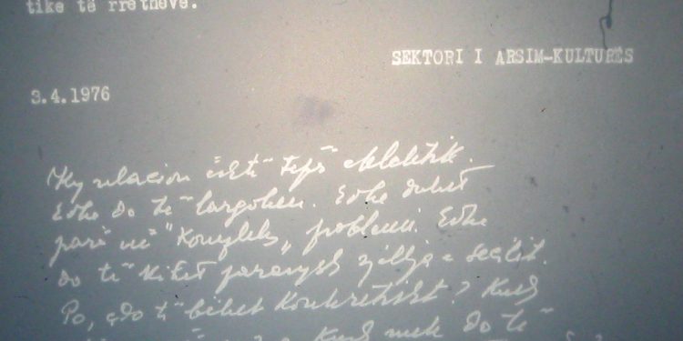 Ndrenika, Mima, Anagnosti, Lako, Shkjezi, Shyti, Bakalli, etj…në listën me 51 artistë që do hiqeshin nga Tirana në 1976-ën me porosinë e Ramiz Alisë….