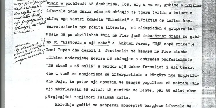 Raporti sekret i zv/ministrit të Kulturës, Mantho Bala: Regjisori Leka Bungo bëri krahasime të poshtra me Sekretarin e Parë të Komitetit Qëndror…