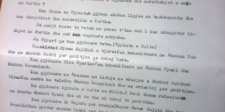 “Për ekzekutimin e 14 burrave në Mirditë me rastin e vrasjes së Bardhok Bibës, bisedova në telefon me Enverin dhe ai më tha….”/ Letra e Bilbil Klosit
