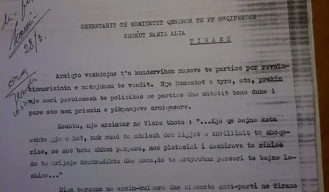 Raporti sekret i zv/ministrit të Kulturës, Mantho Bala: Regjisori Leka Bungo bëri krahasime të poshtra me Sekretarin e Parë të Komitetit Qëndror…