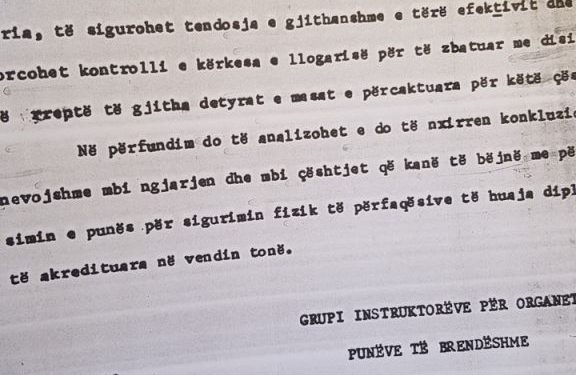 Letra e Feçorit për Enverin: Oficerin e Sigurimit, R.Xh. në Shkodër e arrestuam se ndihmoi një vajzë për qëllime të ulta….