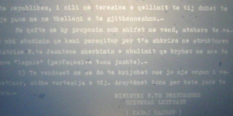 Dokumenti sekret i Kadri Hazbiut: Ja çfarë duhet të bëjë Ministria e Brendshme dhe Sigurimi i Shtetit me turistët e huaj që vinë tek ne…