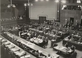 Tokyo’s “Nuremberg” in 1948, where Japanese war criminals were convicted