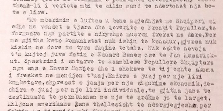 Senatori amerikan, Kersten: Enveri ka internuar burra, gra, fëmijë e pleq në kampe përqendrimi dhe po e zhdukë fare racën shqiptare…