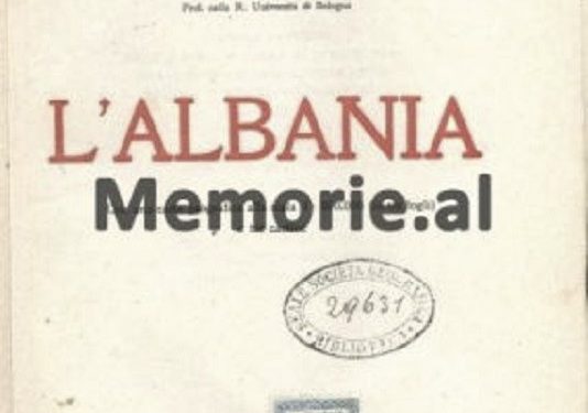 Antonio Baldacci, publicisti italian që kërkoi independencën e Shqipërisë, para 1912-ës dhe Mbreti Zog e emëroi Konsull Nderi në Itali