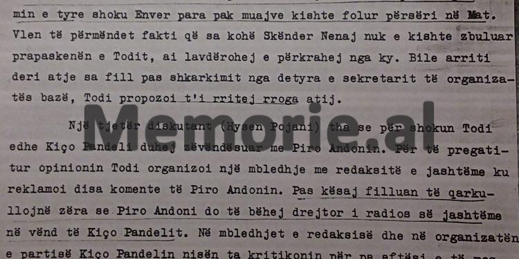 Todi Lubonja largonte nga puna ata që e kundërshtonin dhe që përkraheshin nga ish-drejtori, Thanas Nano…