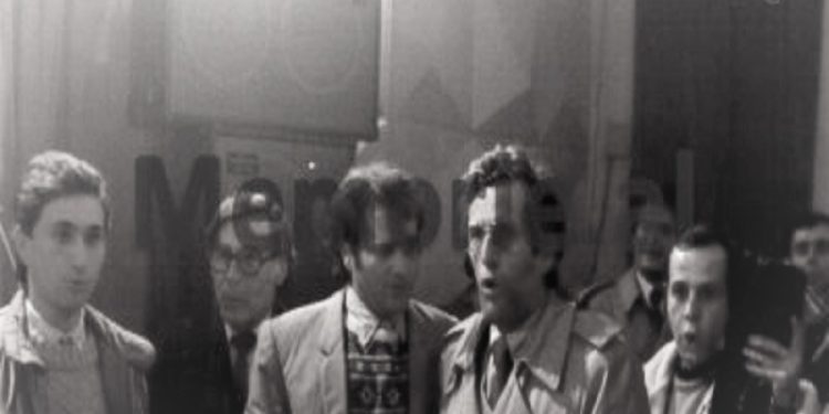 Unknown photos of the meeting where the legalization of the Democratic Party was announced / Published by Berisha, Meksi, Hajdari, Pashko, Zogaj, Pollo, Selami and Ruli, in Budina, Ben Lika, Zenel Hoxha, Ilir Dizdari, etc.