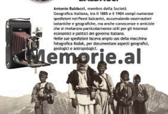 Antonio Baldacci, publicisti italian që kërkoi independencën e Shqipërisë, para 1912-ës dhe Mbreti Zog e emëroi Konsull Nderi në Itali