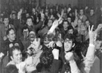 Unknown photos of the meeting where the legalization of the Democratic Party was announced / Published by Berisha, Meksi, Hajdari, Pashko, Zogaj, Pollo, Selami and Ruli, in Budina, Ben Lika, Zenel Hoxha, Ilir Dizdari, etc.