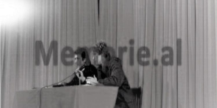 Unknown photos of the meeting where the legalization of the Democratic Party was announced / Published by Berisha, Meksi, Hajdari, Pashko, Zogaj, Pollo, Selami and Ruli, in Budina, Ben Lika, Zenel Hoxha, Ilir Dizdari, etc.