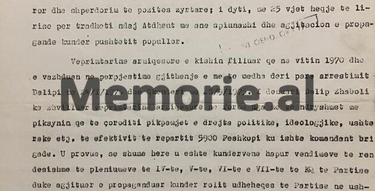 ”Si u dënova 15 vjet burg pas bisedës me Ramiz Alinë për …” / Dëshmia e kolonelit në pension për intrigat e Sigurimit ku u dënuan dhe 5 oficerë, m’vartës të tij