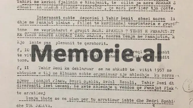“Ja pse ti Kadri, me sovjetikët dhe Mehmetin, krijuat Komplotin e Teme Sejkos…”/ Akuza e Enverit në Pleniumin e 13 tetorit ‘82