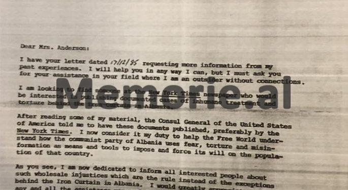 Letra e të arratisurit në ’85-ën, nga Chicago për Amnesty International/ “Po ju dërgoj ditarin tim, për tmerret e 2000 të dënuarëve të Spaçit që….”
