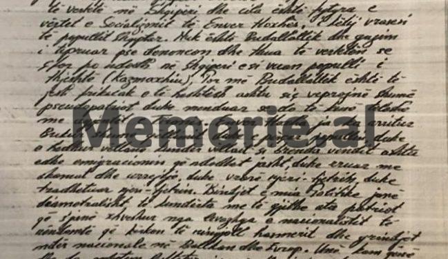 Letra e të arratisurit në ’85-ën, nga Chicago për Amnesty International/ “Po ju dërgoj ditarin tim, për tmerret e 2000 të dënuarëve të Spaçit që….”