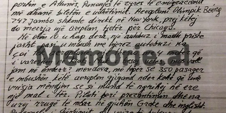 Ditari i të arratisurit në ’85-ën/ Çamët e Markatit në Chicago ishin përçarë nga  agjenti i Tiranës, K. A.,“Mos rri me Bilal Xhaferrin, se ai është një m…”, më tha kunati i tij