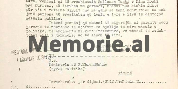 Kur Qazim Mulleti dhe “kolaboracionistët” e tjerë, mbronin hebrenjtë, duke u konfliktuar me gjeneralin gjerman, Hauzding, që iu mori 60.000 franga ari…/Dokumentet e panjohura