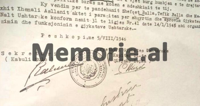 Si u arrestuan dhe dënuan me burg e pushkatim, 14 pjesëtarë të të ashtuquajturit “grupit fashist” i Zerqanit, në ’46-ën, me akuzën….