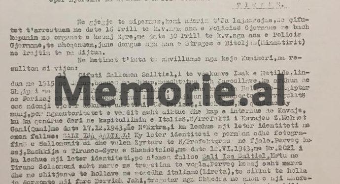 Kur Qazim Mulleti dhe “kolaboracionistët” e tjerë, mbronin hebrenjtë, duke u konfliktuar me gjeneralin gjerman, Hauzding, që iu mori 60.000 franga ari…/Dokumentet e panjohura