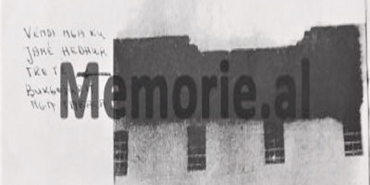 Fotot e rralla të viktimës, nipit të Shefqet Peçit dhe skica me skemën e prokurorit për arratisjen e bujshme nga burgu i Burrelit në ’67-ën …