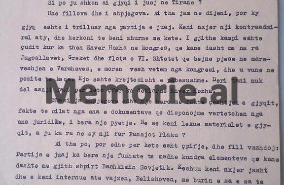 “Ç’më thanë për Teme Sejkon, Bazën e Pashalimanit dhe Enverin, në ambasadën daneze” / Raporti sekret i diplomatit Gac Mazi nga Moska në ’61-in