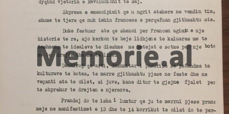 “Zoti Kadare, jam i lumtur t’ju kem pranë në festimet e 200-vjetorit të Francës” / Letra e ’89-ës e Presidentit Mitterand, që kishte ftuar 35 kryetar shtetesh dhe “harruar” Ramiz Alinë
