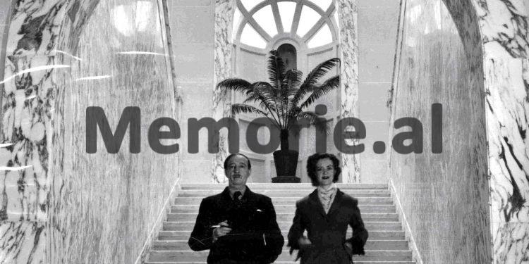 Foto e rrallë/ 31 janar 1948, kur Mbreti Faruk i Egjiptit organizoi në Kajro ceremoninë zyrtare të varrimit të Princeshës Ruhije Zogu…