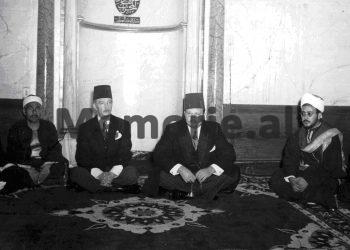 Foto e rrallë/ 31 janar 1948, kur Mbreti Faruk i Egjiptit organizoi në Kajro ceremoninë zyrtare të varrimit të Princeshës Ruhije Zogu…