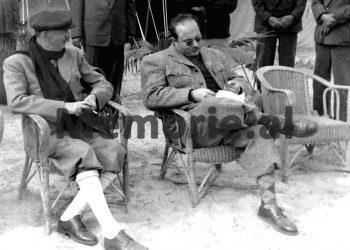Rare photos.  January 31, 1948 when King Farouk of Egypt organized in Cairo the official burial ceremony of Princess Ruhije Zogu