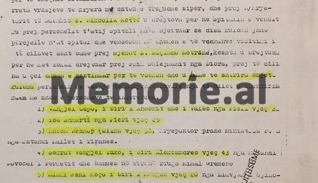 “Në spitalin civil u çel dhoma e destinueme për të vdekunit dhe u panë të shtrirë 10 kufoma”?! / Dosja hetimore e 4 shkurtit ’44, ku figurojnë të vrarë vetëm …