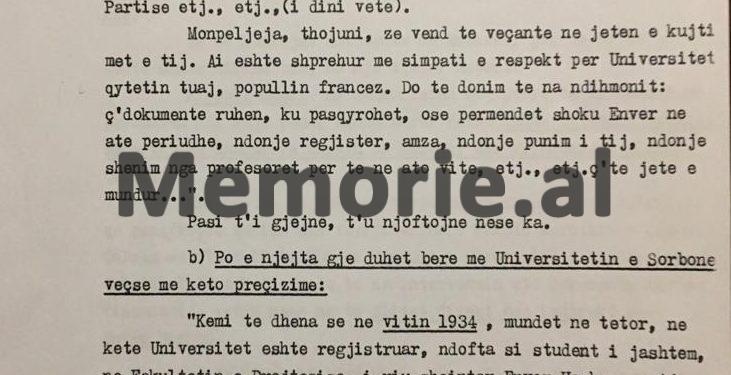 “Ja ku dhe për çfarë do kërkoni për Enver Hoxhën në Francë e Belgjikë” / Letra sekrete e Ministrit Malile në ’87-ën, për ambasadën në Paris…