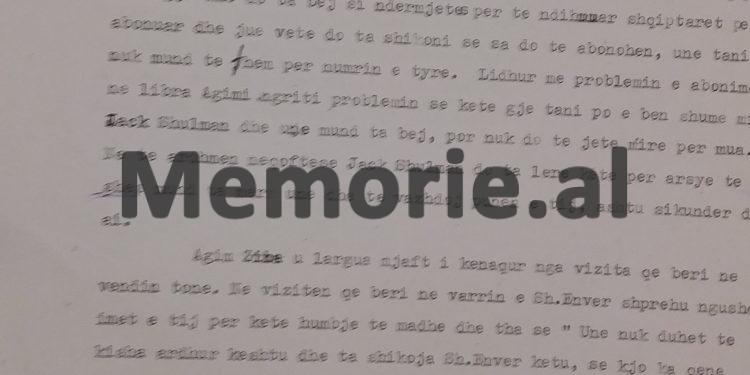 “Më quajnë këlysh i Enver Hoxhës dhe do më vrasin apo më marrin vajzën peng…” / Dokument sekret i ‘86-ës për njeriun që shpërndante video-kasetat e regjimit komunist, në SHBA