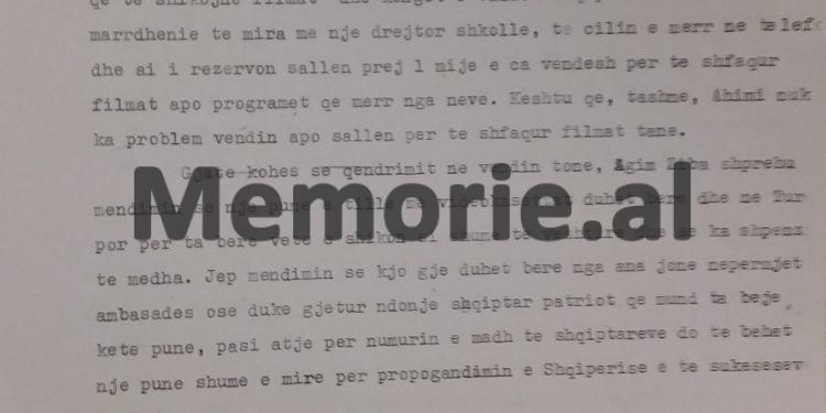 “Më quajnë këlysh i Enver Hoxhës dhe do më vrasin apo më marrin vajzën peng…” / Dokument sekret i ‘86-ës për njeriun që shpërndante video-kasetat e regjimit komunist, në SHBA