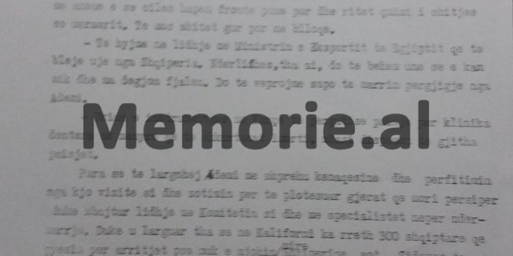 “Duke mos pas besim te serbi, unë do t’ju sjell armë të sofistikuara me rreze të gjatë veprimi…”/ Dokumenti sekret për vizitën në 1989-ën në Shqipëri të…