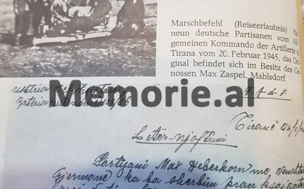 Dokumentet e panjohura/ 500 nazistët, apo siç njiheshin ndryshe “Njerëzit me shenjën blu”, që luftuan në Shqipëri përkrah partizanëve të Enver Hoxhës…