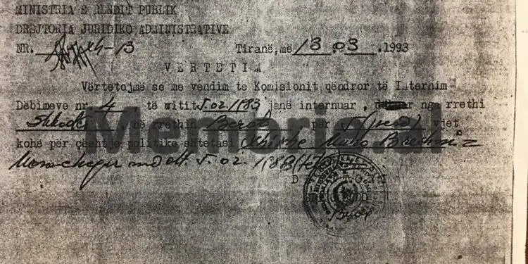 “Si i shtypëm me diagaç dhe i coptuam me granata dy djemtë në qendër të Shkodrës pas 8 orësh të rrethuar dhe urdhërit që na u dha …”?! / Dëshmia e rrallë ish-kryetarit të Degës për ngjarjen e 23 janarit ’83