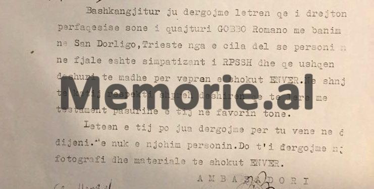 Zbulohen dokumentet arkivore/ Testamenti pasuror që i erdhi Enver Hoxhës në ’81-in dhe si ja mbajti të fshehur Nexhmija, e cila në ’85-ën, pas vdekjes së tij, shkoi në….