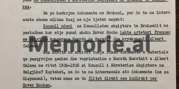 “Ja ku dhe për çfarë do kërkoni për Enver Hoxhën në Francë e Belgjikë” / Letra sekrete e Ministrit Malile në ’87-ën, për ambasadën në Paris…