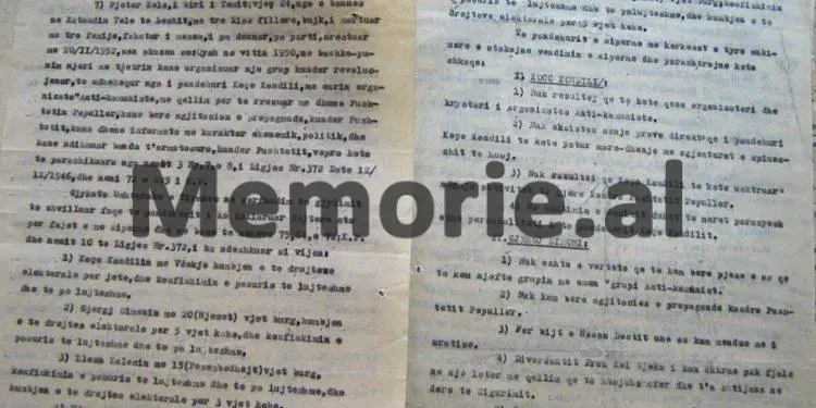 Si u zbulua dhe u godit grupi “Bashkimi i çlirimit shqiptar anti-komunist”, i toger Koço Kondilit dhe Prel Sykut, nipit të “Tuç Makut”…/ Dokumentet sekrete dhe fotot