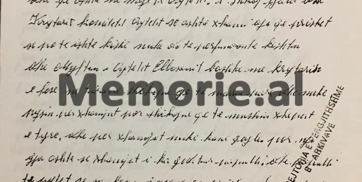 “Shoku Enver, po na e prishin kishën ku asht Shenjtorja e Zojës së Këshillit të Mirë, prandaj ju…”/ Letra e Ipeshkvit të Shkodrës, në ’66-ën