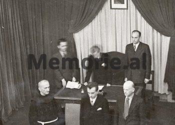 “Ne iu bëmë thirrje komunistëve të vinin të formonim qeverinë, por mjerisht ata…”/ Fjalimi i Kryetarit të Parlamentit të 1943-it, që u dënua me 30 vjet burg në Burrel