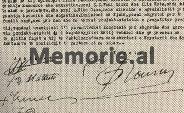 “Kryepeshkopi i gjithë Shqipërisë, Hirësia e tij Paisi Vodica, pasi falënderoi qeverinë dhe gjeneral-kolonel Enver Hoxhën, ia dha fjalën Adil Çarçanit…”/ Kur Kongresi i Kishës Ortodokse, brohoriste për Stalinin