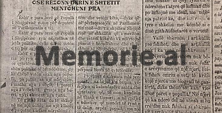 21 prill 1921, kur hapej Parlamentit i parë / Historia e panjohur e zgjedhjeve dhe votimeve në Shqipëri: nga dy parti në 1921-’24-ën, te Zogu dhe ato me gogla e një kandidat të Enverit